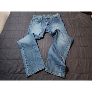 Carhartt Women's Straight Leg Jeans Size 10 (31x30) Blue Denim Work Pants Good